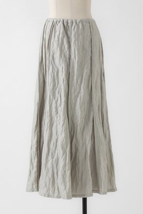 【オーヴィル/EAUVIRE】のメタルワッシャーマキシスカート 人気、トレンドファッション・服の通販 founy(ファニー) ファッション Fashion レディースファッション Fashion for Women スカート Skirts ロングスカート Long Skirts / Maxi & Midi Skirts イタリア Italy シャンブレー Chambray, Denim-Like Fabric シルク Silk, 100% Silk パイピング Piping, Trim Design メタル Metal, Metal Parts ラグジュアリー Luxury, Elegant ロング Long, Long-Length ワッシャー Washer, Crinkled Finish |ID:prp329100004874012