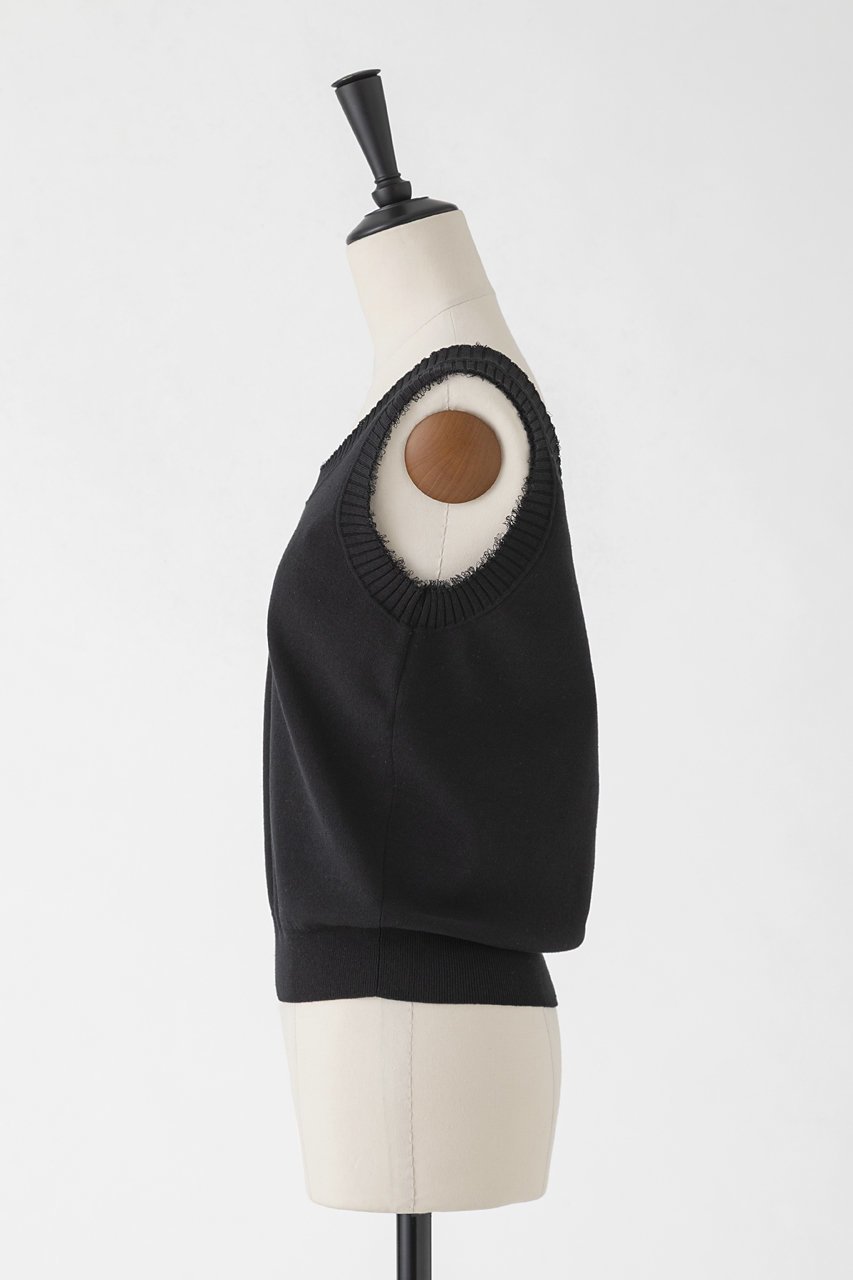 【オーヴィル/EAUVIRE】のコットンリネンニットタンク 大人の最旬トレンドファッション＆コーディネート founy(ファウニー) 　ファッション　Fashion　レディースファッション　Fashion for Women　トップス・カットソー　Cut & Sew Tops　ニット　Knit Tops & Sweaters　カジュアルプルオーバー・ニットトップス　Pullovers & Knit Tops / Casual Pullovers　ジャケット　Jacket, Outerwear　タンク　Tank Top, Sleeveless Top　夏　Summer　日本製　Made In Japan　other-2|ID: prp329100004874016 ipo3291000000036873933