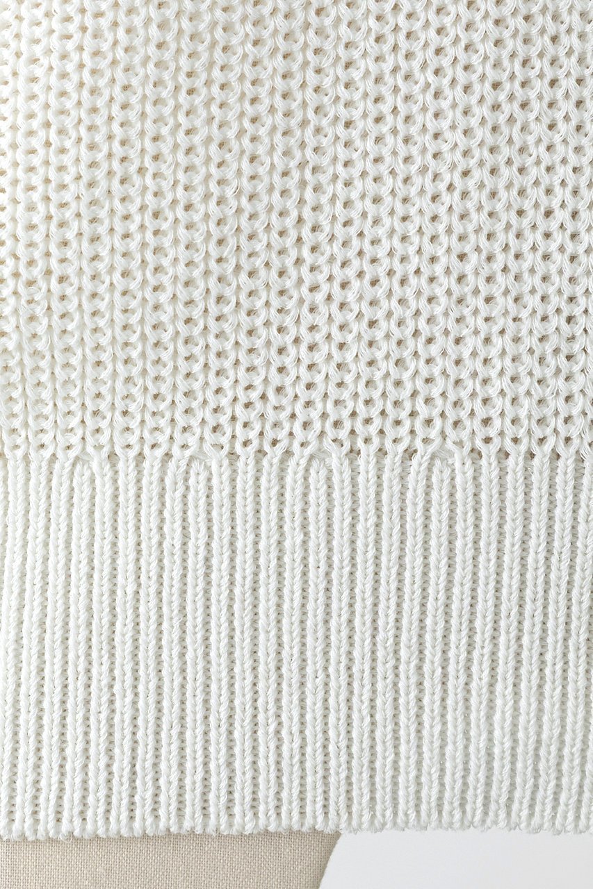 【オーヴィル/EAUVIRE】のコットンリネンVネックベスト 人気、トレンドファッション・服の通販 founy(ファニー) 　ファッション　Fashion　レディースファッション　Fashion for Women　トップス・カットソー　Cut & Sew Tops　ニット　Knit Tops & Sweaters　ベスト&ジレ / 重ね着スタイル　Vests & Gilets　カジュアルプルオーバー・ニットトップス　Pullovers & Knit Tops / Casual Pullovers　Vネックトップス　V-Neck Tops / V-Cut Neckline Shirts　ベスト　Vest, Waistcoat　リネン　Linen, Linen Fabric　夏　Summer　日本製　Made In Japan　春　Spring　畦　Ribbed Knit　other-7|ID: prp329100004874018 ipo3291000000036873965