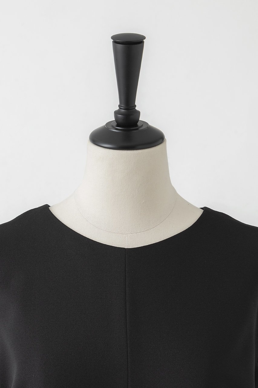 【オーヴィル/EAUVIRE】のドレープドレス 大人の最旬トレンドファッション＆コーディネート founy(ファウニー) 　ファッション　Fashion　レディースファッション　Fashion for Women　ワンピース　Dresses　フォーマル・パーティードレス・結婚式用ドレス　Elegant & Casual Dresses　チュニック　Tunic Tops & Dresses　ジョーゼット　Georgette, Semi-Sheer Fabric　チュニック　Tunic, Long Top　ドレープ　Drape, Draping Fabric　ヴィンテージ　Vintage Style　再入荷　Restock / Back in Stock　日本製　Made In Japan　other-4|ID: prp329100004874020 ipo3291000000037239474