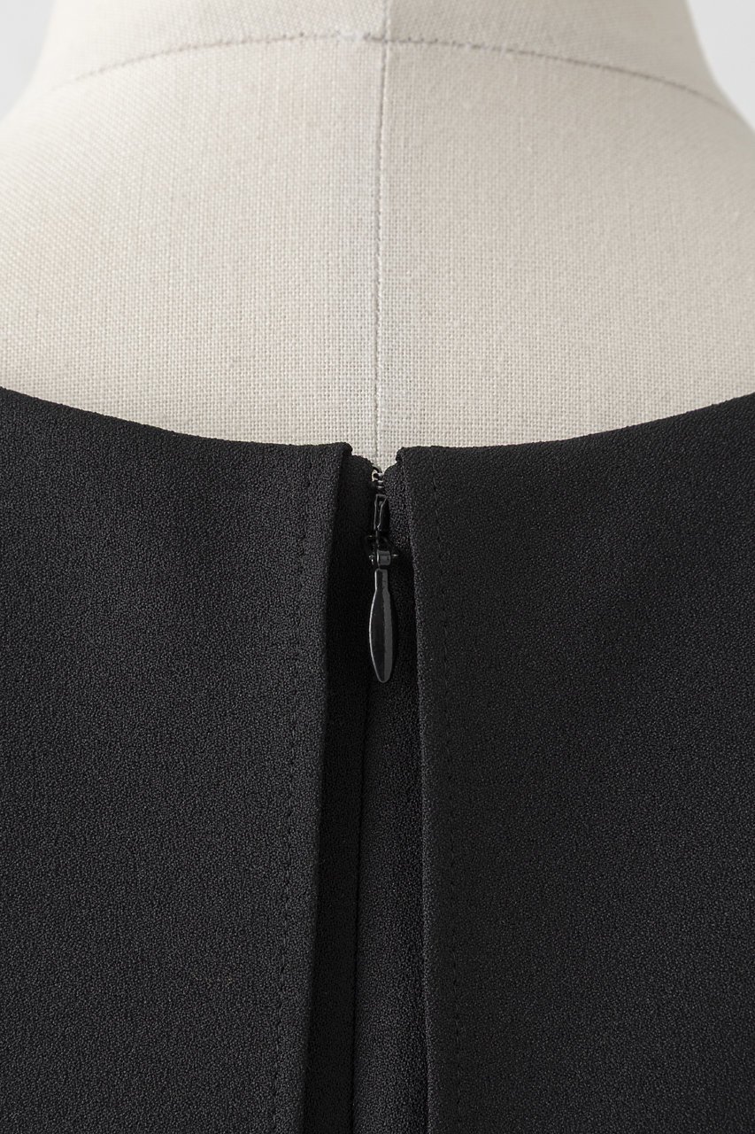 【オーヴィル/EAUVIRE】のドレープドレス 人気、トレンドファッション・服の通販 founy(ファニー) 　ファッション　Fashion　レディースファッション　Fashion for Women　ワンピース　Dresses　フォーマル・パーティードレス・結婚式用ドレス　Elegant & Casual Dresses　チュニック　Tunic Tops & Dresses　ジョーゼット　Georgette, Semi-Sheer Fabric　チュニック　Tunic, Long Top　ドレープ　Drape, Draping Fabric　ヴィンテージ　Vintage Style　新作・新入荷　New Arrivals / New In　日本製　Made In Japan　other-7|ID: prp329100004874021 ipo3291000000036354563