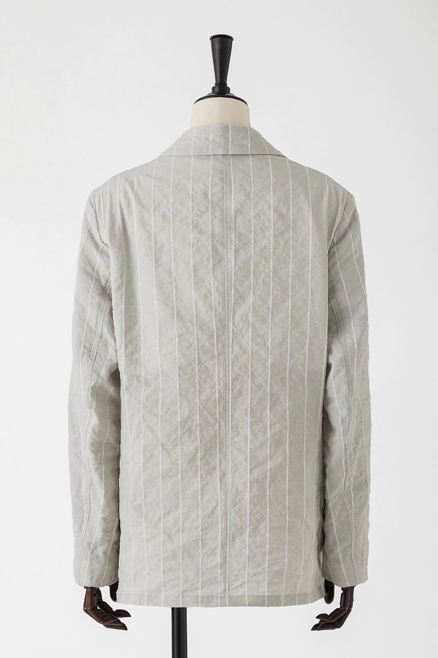 【オーヴィル/EAUVIRE】のテクニカルワッシャーストライプジャケット 人気、トレンドファッション・服の通販 founy(ファニー) 　ファッション　Fashion　レディースファッション　Fashion for Women　アウター　Coat / Outerwear Collection　レディースジャケット・軽アウター　Jackets　ジャケット　Jacket, Outerwear　ストライプ　Stripe, Striped Pattern　パッチ　Patch, Appliqué　フロント　Front, Front Design　ポケット　Pocket, Pocket Detail　メタリック　Metallic, Shiny Finish　メタル　Metal, Metal Parts　ラグジュアリー　Luxury, Elegant　リラックス　Relax, Relaxed Fit　ワッシャー　Washer, Crinkled Finish　新作・新入荷　New Arrivals / New In　other-3|ID: prp329100004874022 ipo3291000000036354572