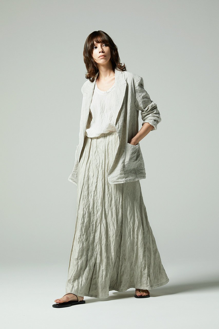 【オーヴィル/EAUVIRE】のテクニカルワッシャーストライプジャケット 人気、トレンドファッション・服の通販 founy(ファニー) 　ファッション　Fashion　レディースファッション　Fashion for Women　アウター　Coat / Outerwear Collection　レディースジャケット・軽アウター　Jackets　ジャケット　Jacket, Outerwear　ストライプ　Stripe, Striped Pattern　パッチ　Patch, Appliqué　フロント　Front, Front Design　ポケット　Pocket, Pocket Detail　メタリック　Metallic, Shiny Finish　メタル　Metal, Metal Parts　ラグジュアリー　Luxury, Elegant　リラックス　Relax, Relaxed Fit　ワッシャー　Washer, Crinkled Finish　新作・新入荷　New Arrivals / New In　other-7|ID: prp329100004874022 ipo3291000000036354580