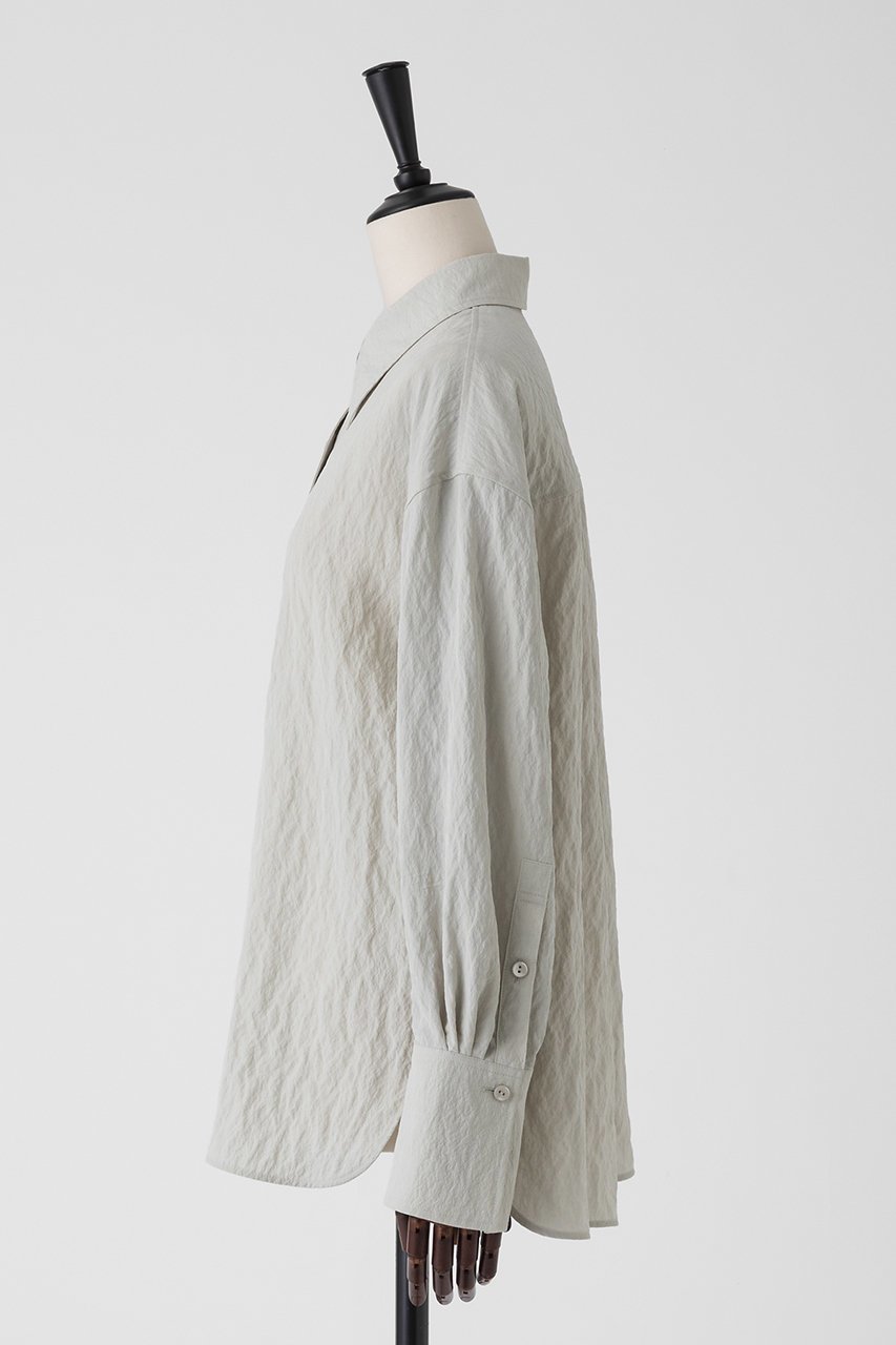 【オーヴィル/EAUVIRE】のシルクナイロンシャツ 人気、トレンドファッション・服の通販 founy(ファニー) ファッション Fashion レディースファッション Fashion for Women トップス・カットソー Cut & Sew Tops シャツ・ブラウス・オフィスカジュアル Elegant Blouses & Button-Ups インナー Innerwear シルク Silk, 100% Silk シンプル Simple, Minimal ジャケット Jacket, Outerwear スリーブ Sleeve, Long Sleeve / Short Sleeve ロング Long, Long-Length ワッシャー Washer, Crinkled Finish 新作・新入荷 New Arrivals / New In other-2|ID: prp329100004874027 ipo3291000000036354611