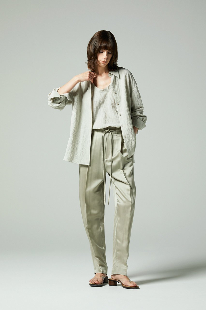 【オーヴィル/EAUVIRE】のシルクナイロンシャツ 人気、トレンドファッション・服の通販 founy(ファニー) ファッション Fashion レディースファッション Fashion for Women トップス・カットソー Cut & Sew Tops シャツ・ブラウス・オフィスカジュアル Elegant Blouses & Button-Ups インナー Innerwear シルク Silk, 100% Silk シンプル Simple, Minimal ジャケット Jacket, Outerwear スリーブ Sleeve, Long Sleeve / Short Sleeve ロング Long, Long-Length ワッシャー Washer, Crinkled Finish 新作・新入荷 New Arrivals / New In other-8|ID: prp329100004874027 ipo3291000000036354622