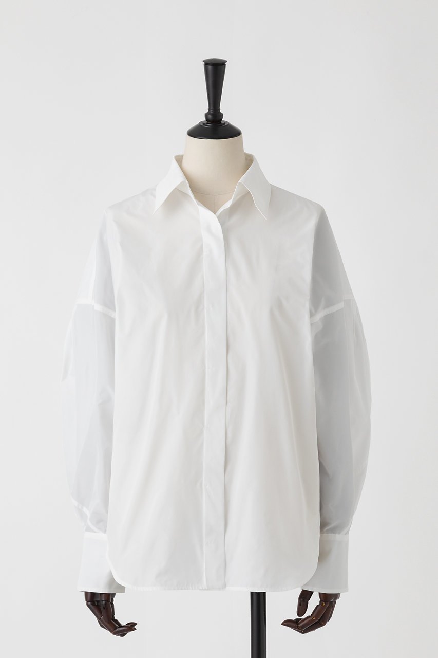 【オーヴィル/EAUVIRE】のタフタドルマンシャツ インテリア・キッズ・メンズ・レディースファッション・服の通販 founy(ファニー) ファッション Fashion レディースファッション Fashion for Women トップス・カットソー Cut & Sew Tops シャツ・ブラウス・オフィスカジュアル Elegant Blouses & Button-Ups イタリア Italy シルク Silk, 100% Silk スリーブ Sleeve, Long Sleeve / Short Sleeve タフタ Taffeta, Structured Fabric ロング Long, Long-Length 人気 Popular, Best Seller 新作・新入荷 New Arrivals / New In ホワイト|ID: prp329100004874029 ipo3291000000036354627