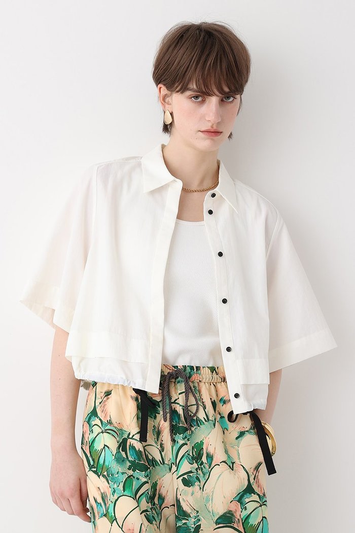 【アルアバイル/allureville】のシャツカラーブルゾン インテリア・キッズ・メンズ・レディースファッション・服の通販 founy(ファニー) https://founy.com/ ファッション Fashion レディースファッション Fashion for Women アウター Coat / Outerwear Collection レディースジャケット・軽アウター Jackets ブルゾンジャケット・スポーティアウター Blouson Jackets ジャケット Jacket, Outerwear スマート Smart, Elegant スリーブ Sleeve, Long Sleeve / Short Sleeve ドローコード Drawcord, Drawstring Cord フロント Front, Front Design ブルゾン Blouson, Bomber Jacket 新作・新入荷 New Arrivals / New In |ID: prp329100004874030 ipo3291000000036354644