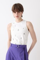 【アルアバイル/allureville】のビジュータンクトップ オフホワイト|ID: prp329100004874040 ipo3291000000036828306
