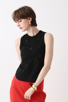 【アルアバイル/allureville】のビジュータンクトップ ブラック|ID: prp329100004874041 ipo3291000000036354718