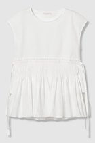 【アルアバイル/allureville】の刺繍プリーツペプラムプルオーバー オフホワイト|ID: prp329100004874047 ipo3291000000036354758