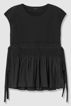 【アルアバイル/allureville】の刺繍プリーツペプラムプルオーバー ブラック|ID: prp329100004874047 ipo3291000000036354762