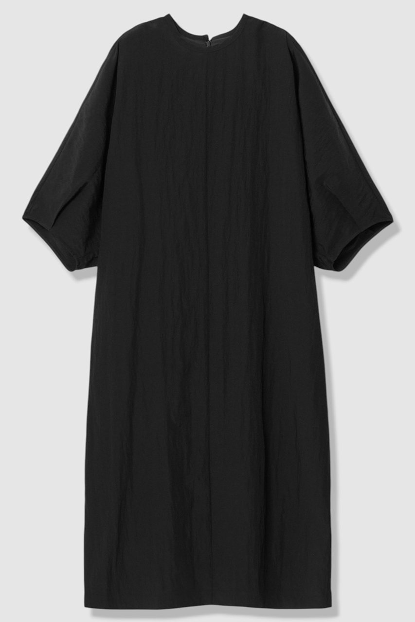 【アルアバイル/allureville】のリヨセルナイロンコクーンワンピース インテリア・キッズ・メンズ・レディースファッション・服の通販 founy(ファニー) 　ファッション　Fashion　レディースファッション　Fashion for Women　ワンピース　Dresses　チュニック　Tunic Tops & Dresses　エレガント 上品　Elegant　チュニック　Tunic, Long Top　ドレープ　Drape, Draping Fabric　ロング　Long, Long-Length　ヴィンテージ　Vintage Style　夏　Summer　ブラック|ID: prp329100004874049 ipo3291000000037239482