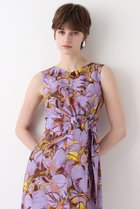 【アルアバイル/allureville】のボタニカルプリントワンピース パープル|ID: prp329100004874051 ipo3291000000037038260