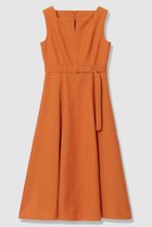 【アルアバイル/allureville】のスクウェアデザインフレアーワンピース オレンジ|ID: prp329100004874052 ipo3291000000036939448