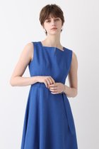 【アルアバイル/allureville】のスクウェアデザインフレアーワンピース ブルー|ID: prp329100004874052 ipo3291000000036939450