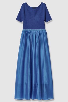 【アルアバイル/allureville】 ニットコンビシアオーガンワンピース人気、トレンドファッション・服の通販 founy(ファニー) ファッション Fashion レディースファッション Fashion for Women ワンピース Dresses チュニック Tunic Tops & Dresses シアー Sheer, See-Through シルク Silk, 100% Silk チュニック Tunic, Long Top ドッキング Docking, Mixed Material フィット Fit, Slim Fit フレア Flare, Flared リブニット Rib Knit, Ribbed Knit ロング Long, Long-Length エレガント 上品 Elegant 新作・新入荷 New Arrivals / New In |ID:prp329100004874057