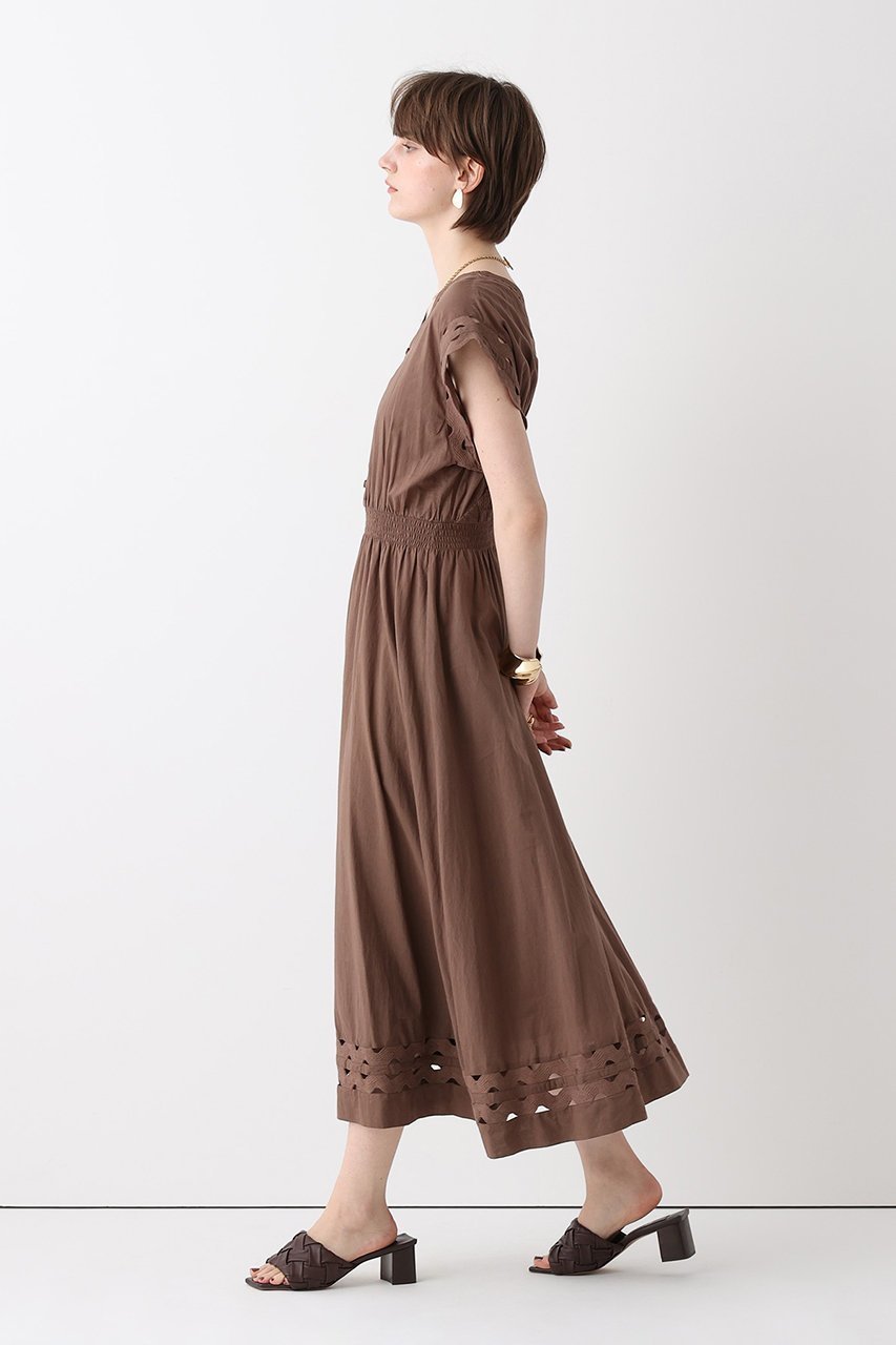 【アルアバイル/allureville】のウェーブレースフレンチスリーブワンピース 人気、トレンドファッション・服の通販 founy(ファニー) 　ファッション　Fashion　レディースファッション　Fashion for Women　ワンピース　Dresses　チュニック　Tunic Tops & Dresses　インド　Indian Textile　ウェーブ　Wavy Pattern　オーガニック　Organic Cotton　サマー　Summer, Summer Style　スリーブ　Sleeve, Long Sleeve / Short Sleeve　チュニック　Tunic, Long Top　ドレス　Dress, One-Piece　フレンチ　French, French Style　レース　Lace, Lace Fabric　ロング　Long, Long-Length　夏　Summer　新作・新入荷　New Arrivals / New In　other-4|ID: prp329100004874060 ipo3291000000036354869