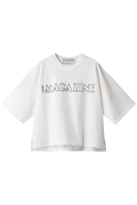 【サードマガジン/THIRD MAGAZINE】のTHIRD MAGAZINE ロゴTシャツ 人気、トレンドファッション・服の通販 founy(ファニー) ファッション Fashion レディースファッション Fashion for Women トップス・カットソー Cut & Sew Tops シャツ・ブラウス・オフィスカジュアル Elegant Blouses & Button-Ups ロングTシャツ・Tシャツ Longline T-Shirts & Tees カットソー・ベーシックTシャツ Cut-and-Sewn Tops / Stretch Tees & Basics おすすめ Recommended / Our Picks カットソー Cut and Sewn Top ショート Short, Short Length ジャケット Jacket, Outerwear スリーブ Sleeve, Long Sleeve / Short Sleeve バランス Balance, Style Balance プリント Print, Printed Pattern 再入荷 Restock / Back in Stock |ID:prp329100004874077