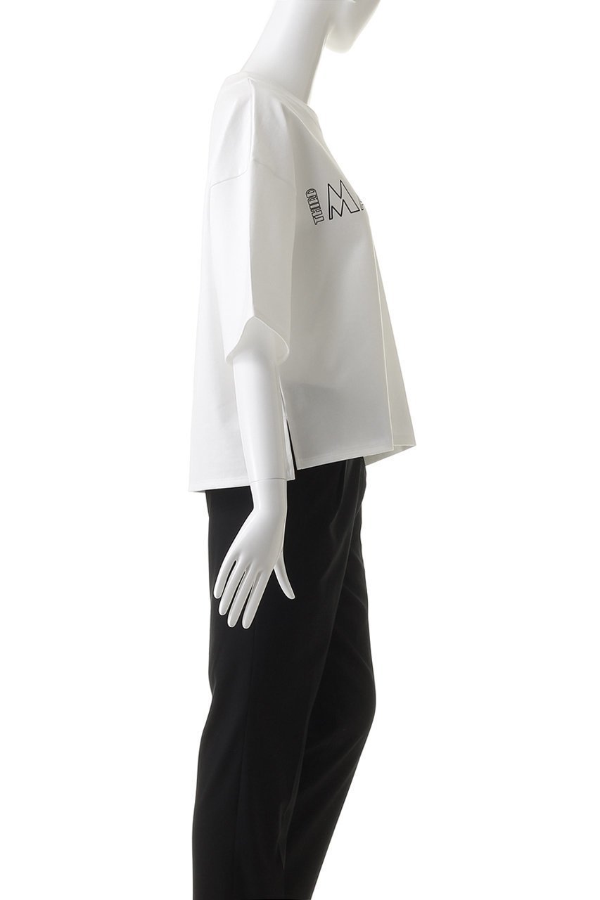 【サードマガジン/THIRD MAGAZINE】のTHIRD MAGAZINE ロゴTシャツ 人気、トレンドファッション・服の通販 founy(ファニー) 　ファッション　Fashion　レディースファッション　Fashion for Women　トップス・カットソー　Cut & Sew Tops　シャツ・ブラウス・オフィスカジュアル　Elegant Blouses & Button-Ups　ロングTシャツ・Tシャツ　Longline T-Shirts & Tees　カットソー・ベーシックTシャツ　Cut-and-Sewn Tops / Stretch Tees & Basics　おすすめ　Recommended / Our Picks　カットソー　Cut and Sewn Top　ショート　Short, Short Length　ジャケット　Jacket, Outerwear　スリーブ　Sleeve, Long Sleeve / Short Sleeve　バランス　Balance, Style Balance　プリント　Print, Printed Pattern　再入荷　Restock / Back in Stock　other-3|ID: prp329100004874077 ipo3291000000036354969