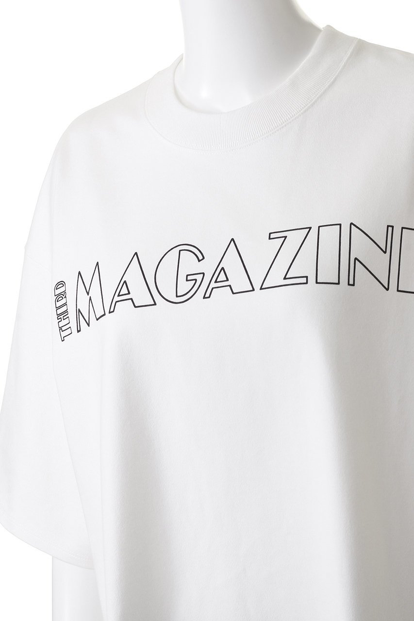 【サードマガジン/THIRD MAGAZINE】のTHIRD MAGAZINE ロゴTシャツ 人気、トレンドファッション・服の通販 founy(ファニー) 　ファッション　Fashion　レディースファッション　Fashion for Women　トップス・カットソー　Cut & Sew Tops　シャツ・ブラウス・オフィスカジュアル　Elegant Blouses & Button-Ups　ロングTシャツ・Tシャツ　Longline T-Shirts & Tees　カットソー・ベーシックTシャツ　Cut-and-Sewn Tops / Stretch Tees & Basics　おすすめ　Recommended / Our Picks　カットソー　Cut and Sewn Top　ショート　Short, Short Length　ジャケット　Jacket, Outerwear　スリーブ　Sleeve, Long Sleeve / Short Sleeve　バランス　Balance, Style Balance　プリント　Print, Printed Pattern　再入荷　Restock / Back in Stock　other-5|ID: prp329100004874077 ipo3291000000036354971