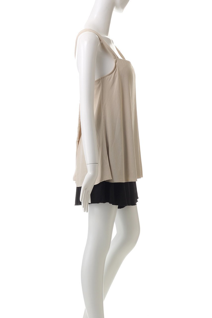 【レイール/Reir】のRibキュロパンセット 人気、トレンドファッション・服の通販 founy(ファニー) 　ファッション　Fashion　レディースファッション　Fashion for Women　トップス・カットソー　Cut & Sew Tops　キャミソール&ノースリーブ　Camisoles & Sleeveless Tops　シャツ・ブラウス・オフィスカジュアル　Elegant Blouses & Button-Ups　ロングTシャツ・Tシャツ　Longline T-Shirts & Tees　カットソー・ベーシックTシャツ　Cut-and-Sewn Tops / Stretch Tees & Basics　キャミソール　Camisole, Spaghetti Strap Top　キュロット　Culottes, Wide Shorts　タンク　Tank Top, Sleeveless Top　リボン　Ribbon, Bow　水着　Swimsuit, Swimwear　other-3|ID: prp329100004874082 ipo3291000000036355004