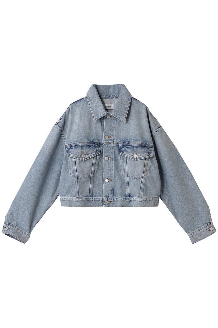 【シチズンズ オブ ヒューマニティー/CITIZENS OF HUMANITY】の【AGOLDE】PALMER デニムジャケット インテリア・キッズ・メンズ・レディースファッション・服の通販 founy(ファニー) https://founy.com/ ファッション Fashion レディースファッション Fashion for Women アウター Coat / Outerwear Collection レディースジャケット・軽アウター Jackets デニムジャケット / カジュアルアウター Denim Jackets ショート Short, Short Length ジャケット Jacket, Outerwear デニム Denim, Jeans Material バランス Balance, Style Balance フェミニン Feminine, Girly |ID: prp329100004874097 ipo3291000000036355128