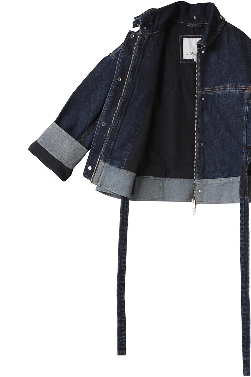 【スリーワン フィリップリム/3.1 Phillip Lim】のウエストタイ ボクシージャケット 人気、トレンドファッション・服の通販 founy(ファニー) ファッション Fashion レディースファッション Fashion for Women アウター Coat / Outerwear Collection レディースジャケット・軽アウター Jackets ジャケット Jacket, Outerwear スリーブ Sleeve, Long Sleeve / Short Sleeve ダウン Down, Puffer デニム Denim, Jeans Material ロング Long, Long-Length other-7|ID: prp329100004874105 ipo3291000000036355195