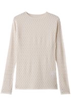 【リムアーク/RIM.ARK】のLace knitting tops/トップス アイボリー|ID: prp329100004874107 ipo3291000000036920660