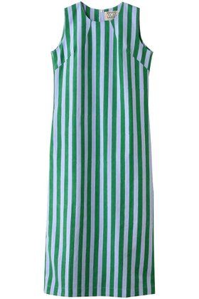 【エスゼット ブロックプリント/SZ Blockprints】 【日本限定】RINA DRESS THICK STRIPE ノースリーブワンピース人気、トレンドファッション・服の通販 founy(ファニー) ファッション Fashion レディースファッション Fashion for Women ワンピース Dresses フォーマル・パーティードレス・結婚式用ドレス Elegant & Casual Dresses チュニック Tunic Tops & Dresses オケージョン Occasion Wear シューズ Shoes, Footwear スタイリッシュ Stylish, Fashionable ストライプ Stripe, Striped Pattern ストレート Straight, Straight Cut チュニック Tunic, Long Top ノースリーブ Sleeveless, No-Sleeve 夏 Summer |ID:prp329100004874110