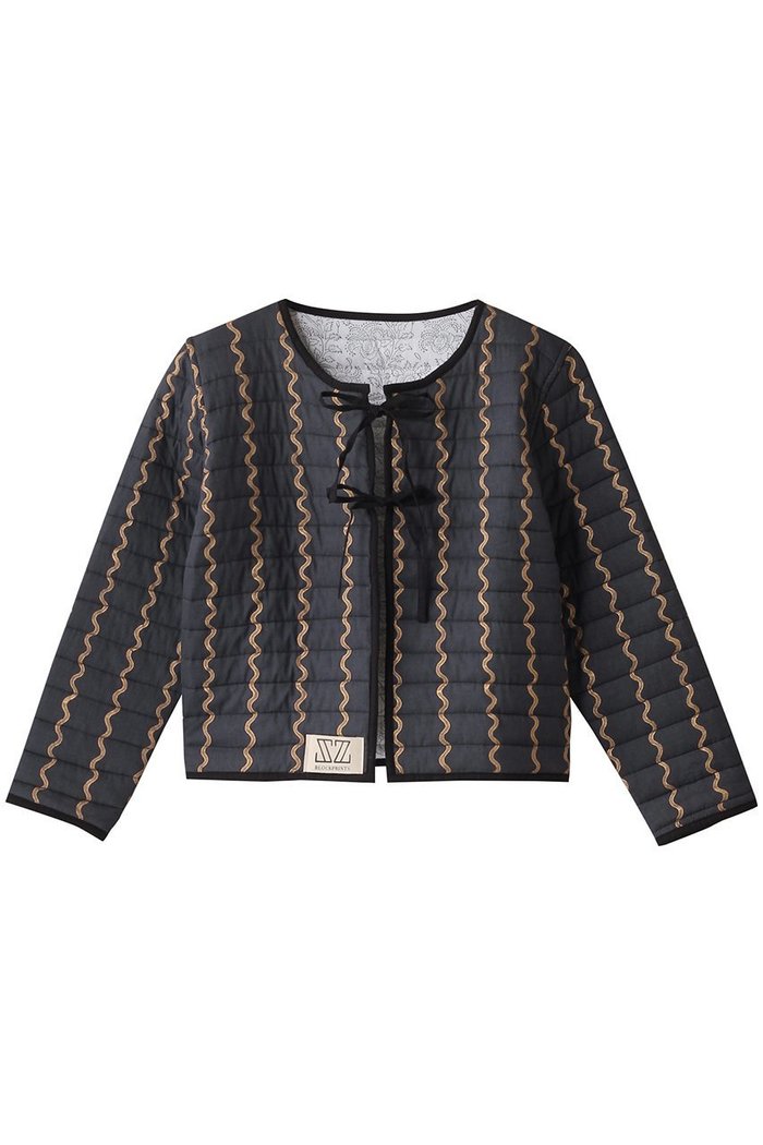 【エスゼット ブロックプリント/SZ Blockprints】の【日本限定】QUILTED JACKET MAGGI&ESSA リバーシブルジャケット インテリア・キッズ・メンズ・レディースファッション・服の通販 founy(ファニー) https://founy.com/ ファッション Fashion レディースファッション Fashion for Women アウター Coat / Outerwear Collection レディースジャケット・軽アウター Jackets キルティング Quilted, Quilting コンパクト Compact, Small Size ショート Short, Short Length ジャケット Jacket, Outerwear フェミニン Feminine, Girly フレア Flare, Flared ボトム Bottoms, Lower Wear リボン Ribbon, Bow ワイド Wide, Wide Fit |ID: prp329100004874111 ipo3291000000036355238