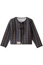 【エスゼット ブロックプリント/SZ Blockprints】の【日本限定】QUILTED JACKET MAGGI&ESSA リバーシブルジャケット 人気、トレンドファッション・服の通販 founy(ファニー) ファッション Fashion レディースファッション Fashion for Women アウター Coat / Outerwear Collection レディースジャケット・軽アウター Jackets キルティング Quilted, Quilting コンパクト Compact, Small Size ショート Short, Short Length ジャケット Jacket, Outerwear フェミニン Feminine, Girly フレア Flare, Flared ボトム Bottoms, Lower Wear リボン Ribbon, Bow ワイド Wide, Wide Fit thumbnail インディゴ|ID: prp329100004874111 ipo3291000000036355239