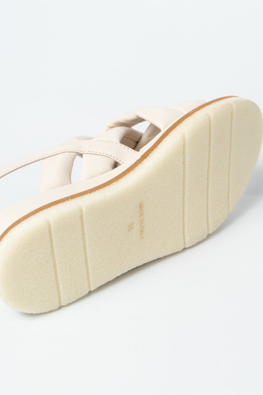 【ルカグロッシ/LucaGrossi】のパフィークロスベルトサンダル 人気、トレンドファッション・服の通販 founy(ファニー) 　ファッション　Fashion　レディースファッション　Fashion for Women　ベルト&ウエストマーク　Belts & Waist Accessories　サンダル　Sandals, Summer Shoes　ストラップサンダル　Strappy Sandals, Strap Sandals　リゾート　Resort, Vacation Style　エレガント 上品　Elegant　other-6|ID: prp329100004874138 ipo3291000000036355449