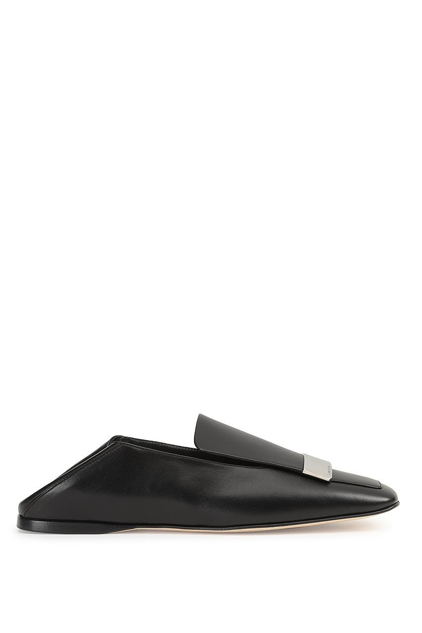 【セルジオ ロッシ/SERGIO ROSSI】のsr1 2wayスリッパ 大人の最旬トレンドファッション＆コーディネート founy(ファウニー) 　ファッション　Fashion　レディースファッション　Fashion for Women　コレクション　Collection, Seasonal Line　シューズ　Shoes, Footwear　スリッパ　Slippers, Room Shoes　スリッポン　Slip-On, Loafer　フラット　Flat, Flat Shoes　プレート　Plate, Dish　メタル　Metal, Metal Parts　人気　Popular, Best Seller　other-2|ID: prp329100004874146 ipo3291000000036355503