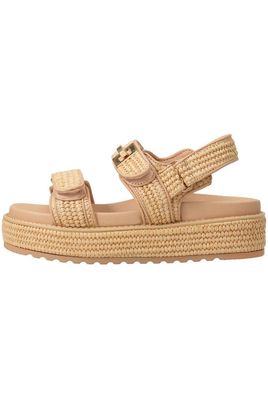 【スティーブマデン/STEVE MADDEN】のBIGMONA ダブルベルトラフィアサンダル 人気、トレンドファッション・服の通販 founy(ファニー) 　ファッション　Fashion　レディースファッション　Fashion for Women　ベルト&ウエストマーク　Belts & Waist Accessories　クラシック　Classic, Timeless Style　サンダル　Sandals, Summer Shoes　ダブル　Double, Double-Breasted　デニム　Denim, Jeans Material　フェミニン　Feminine, Girly　ラフィア　Raffia, Natural Straw　再入荷　Restock / Back in Stock　厚底　Platform Shoes　夏　Summer　other-2|ID: prp329100004874163 ipo3291000000036355636