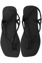 【ハワイアナス/havaianas】のSOLEIL ビーチサンダル 大人の最旬トレンドファッション＆コーディネート founy(ファウニー) ファッション Fashion レディースファッション Fashion for Women サマー Summer, Summer Style サンダル Sandals, Summer Shoes シンプル Simple, Minimal ビーチ Beach, Seaside ラップ Wrap, Wrap Design thumbnail ブラック|ID: prp329100004874169 ipo3291000000036355686