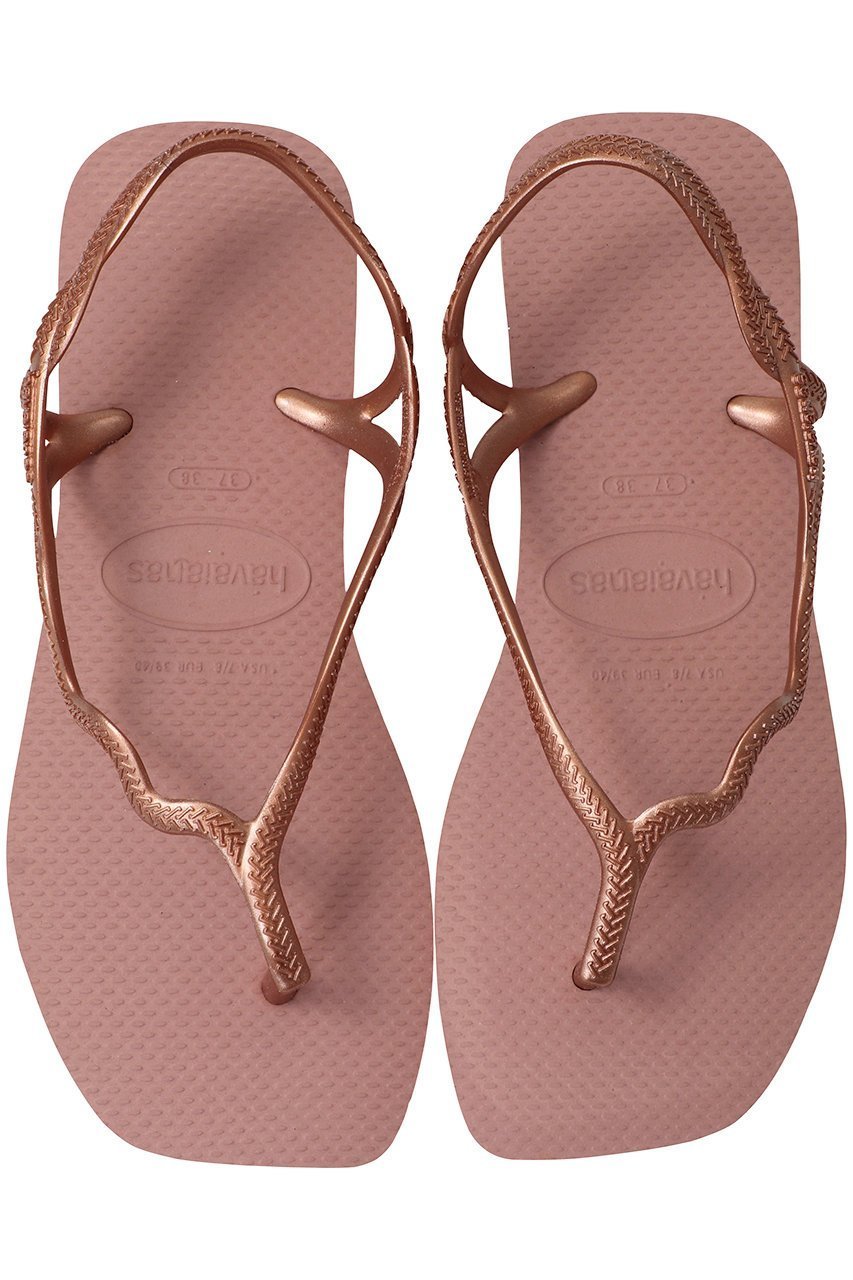 【ハワイアナス/havaianas】のSOLEIL ビーチサンダル インテリア・キッズ・メンズ・レディースファッション・服の通販 founy(ファウニー) 　ファッション　Fashion　レディースファッション　Fashion for Women　サマー　Summer, Summer Style　サンダル　Sandals, Summer Shoes　シンプル　Simple, Minimal　ビーチ　Beach, Seaside　ラップ　Wrap, Wrap Design　ローズクロッカス|ID: prp329100004874169 ipo3291000000036355687
