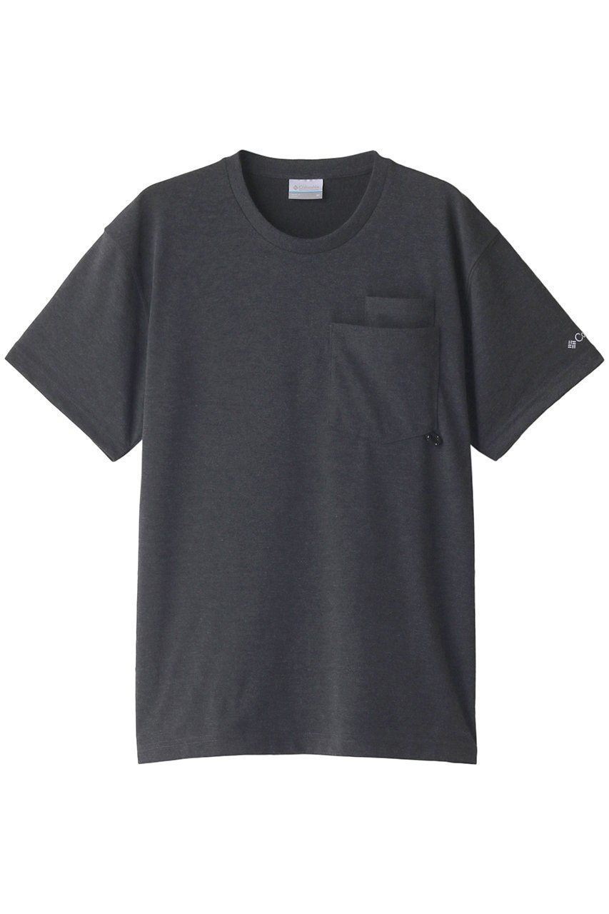 【コロンビア/Columbia / MEN】の【MEN】セカンドヒルショートスリーブTシャツ インテリア・キッズ・メンズ・レディースファッション・服の通販 founy(ファニー) 　ファッション　Fashion　メンズファッション　Fashion for Men　トップス・カットソー　Cut & Sew Tops　メンズシャツ　Shirts　サングラス　Sunglasses, Shades　ショート　Short, Short Length　シンプル　Simple, Minimal　スリーブ　Sleeve, Long Sleeve / Short Sleeve　ポケット　Pocket, Pocket Detail　今夏　This Summer　夏　Summer　ブラック|ID: prp329100004874184 ipo3291000000036355802