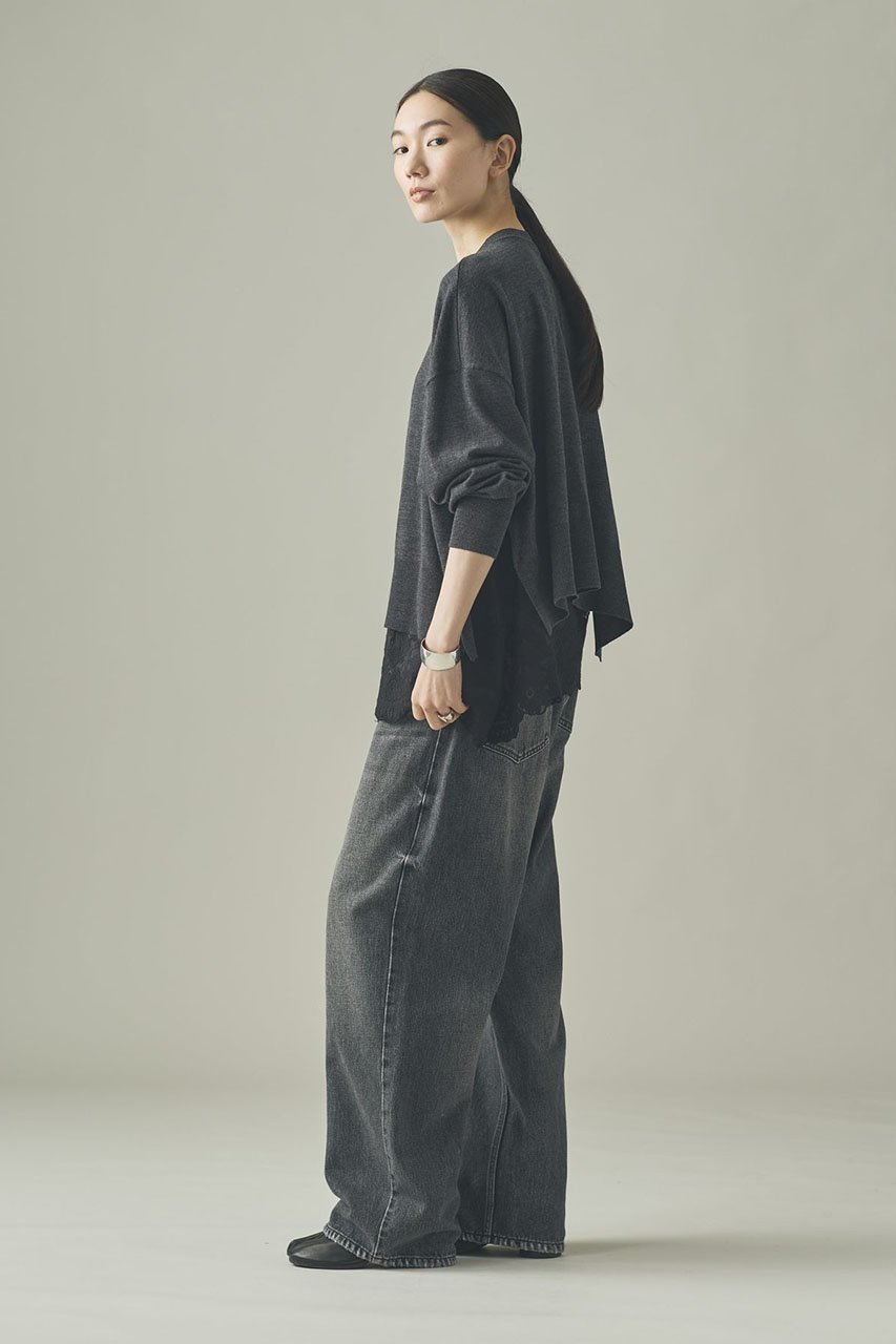 【カレンソロジー/Curensology】の〈&RC〉ワイドルーズデニムパンツ 大人の最旬トレンドファッション＆コーディネート founy(ファウニー) 　ファッション　Fashion　レディースファッション　Fashion for Women　パンツ　Pants & Trousers　デニムパンツ・ジーンズ・美脚デニム　Denim Jeans & Pants　ヴィンテージ　Vintage Style　カーゴパンツ　Cargo Pants, Utility Pants　キャラクター　Character, Licensed Characters　チュニック　Tunic, Long Top　デニム　Denim, Jeans Material　バランス　Balance, Style Balance　ミリタリー　Military, Army Style　ルーズ　Loose, Oversized　ワーク　Workwear, Utility Style　エレガント 上品　Elegant　other-6|ID: prp329100004874215 ipo3291000000036356045