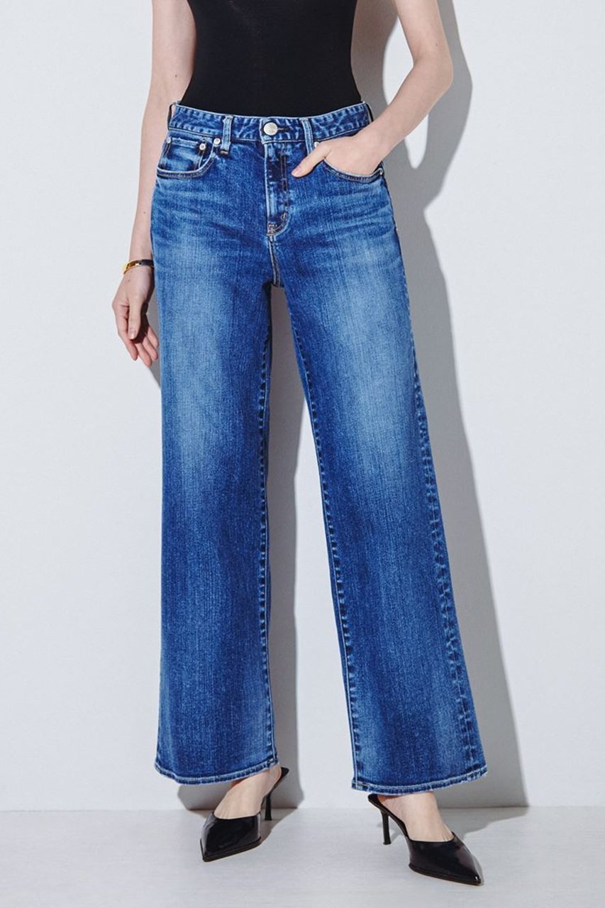 【レッドカード トーキョー/RED CARD TOKYO】の35th Anniversary ワイドデニムパンツ 人気、トレンドファッション・服の通販 founy(ファニー) 　ファッション　Fashion　レディースファッション　Fashion for Women　パンツ　Pants & Trousers　デニムパンツ・ジーンズ・美脚デニム　Denim Jeans & Pants　ストレッチ　Stretch, Stretchy Fabric　デニム　Denim, Jeans Material　リラックス　Relax, Relaxed Fit　other-7|ID: prp329100004874218 ipo3291000000036356068