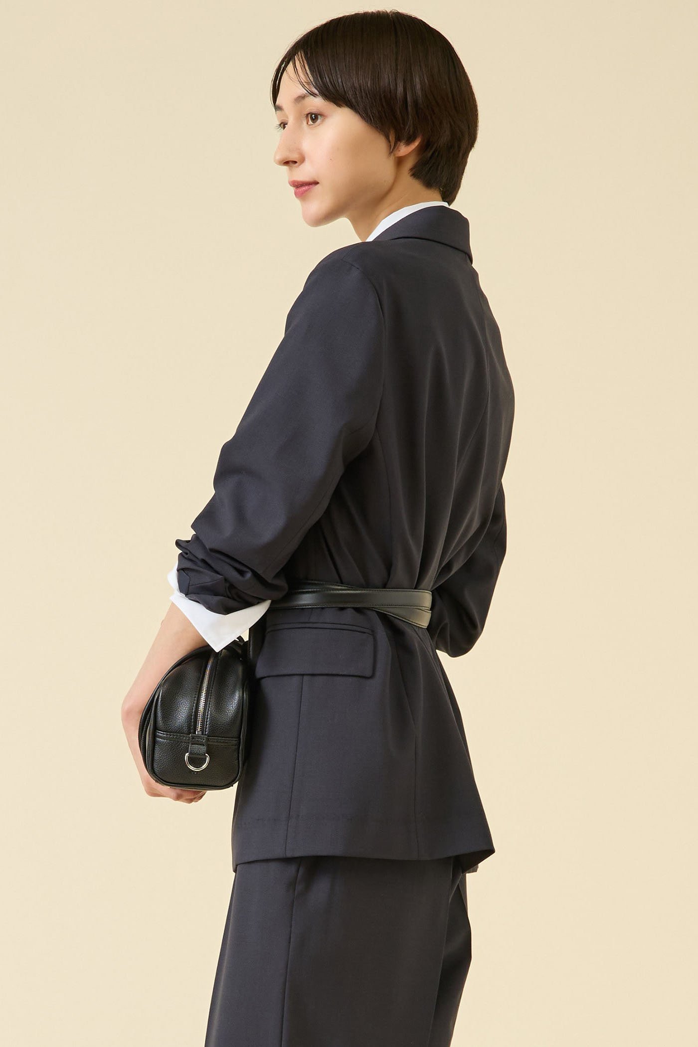 【マルティニーク/martinique】のTW2WAYストレッチジャケット(セットアップ可) 人気、トレンドファッション・服の通販 founy(ファニー) 　ファッション　Fashion　レディースファッション　Fashion for Women　アウター　Coat / Outerwear Collection　レディースジャケット・軽アウター　Jackets　おすすめ　Recommended / Our Picks　なめらか　Smooth, Silky Texture　シルク　Silk, 100% Silk　ジャケット　Jacket, Outerwear　ストレッチ　Stretch, Stretchy Fabric　セットアップ　Set-Up, Coordinated Outfit　定番　Standard, Basic Item　other-2|ID: prp329100004874223 ipo3291000000036356103