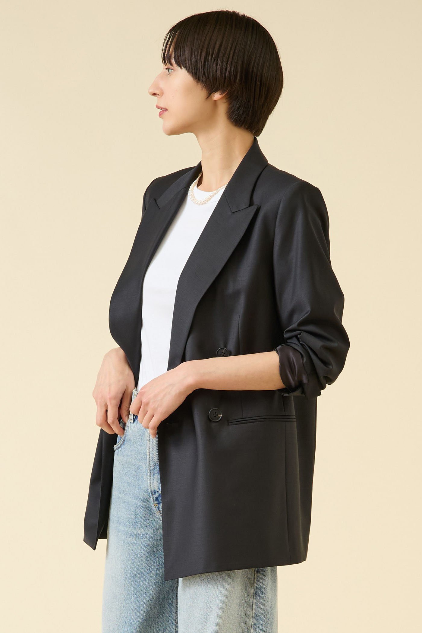 【マルティニーク/martinique】の《定番》ESSENTIALジャケット(セットアップ可) 人気、トレンドファッション・服の通販 founy(ファニー) ファッション Fashion レディースファッション Fashion for Women アウター Coat / Outerwear Collection レディースジャケット・軽アウター Jackets おすすめ Recommended / Our Picks エレガント 上品 Elegant ジャケット Jacket, Outerwear セットアップ Set-Up, Coordinated Outfit 定番 Standard, Basic Item other-4|ID: prp329100004874224 ipo3291000000036356115