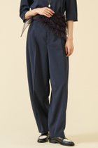 【マルティニーク/martinique】のクールタッチツイルバレルパンツ(セットアップ可) ネイビー|ID: prp329100004874226 ipo3291000000036356130