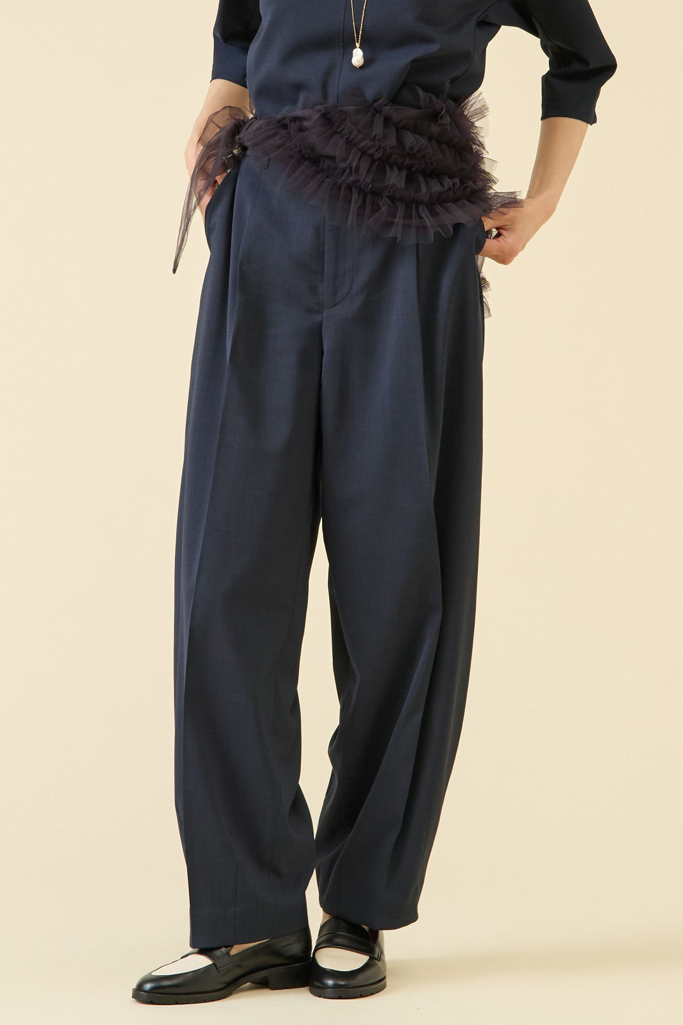 【マルティニーク/martinique】のクールタッチツイルバレルパンツ(セットアップ可) 人気、トレンドファッション・服の通販 founy(ファニー) 　ファッション　Fashion　レディースファッション　Fashion for Women　セットアップ　Matching Sets　レディースパンツ・ボトムス　Pants & Trousers / Bottoms　パンツ　Pants & Trousers　おすすめ　Recommended / Our Picks　セットアップ　Set-Up, Coordinated Outfit　トレンド　Trend, Trending Now　other-2|ID: prp329100004874226 ipo3291000000036356131