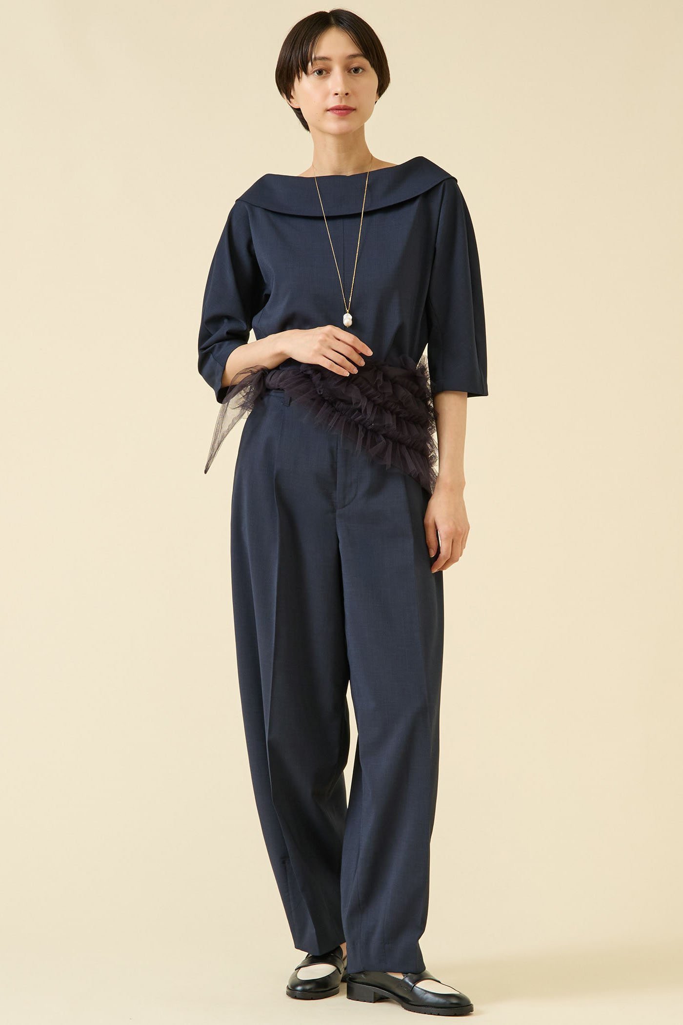 【マルティニーク/martinique】のクールタッチツイルバレルパンツ(セットアップ可) 人気、トレンドファッション・服の通販 founy(ファニー) 　ファッション　Fashion　レディースファッション　Fashion for Women　セットアップ　Matching Sets　レディースパンツ・ボトムス　Pants & Trousers / Bottoms　パンツ　Pants & Trousers　おすすめ　Recommended / Our Picks　セットアップ　Set-Up, Coordinated Outfit　トレンド　Trend, Trending Now　other-4|ID: prp329100004874226 ipo3291000000036356133