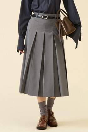 【マルティニーク/martinique】のボックスプリーツスカート 人気、トレンドファッション・服の通販 founy(ファニー) ファッション Fashion レディースファッション Fashion for Women スカート Skirts プリーツスカート / 上品フェミニンスタイル Pleated Skirts おすすめ Recommended / Our Picks クラシック Classic, Timeless Style フロント Front, Front Design プリーツ Pleats, Pleated ボックス Boxy, Box Shape モダン Modern, Contemporary エレガント 上品 Elegant 今季 This Season, Current Season |ID:prp329100004874228