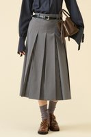 【マルティニーク/martinique】のボックスプリーツスカート 人気、トレンドファッション・服の通販 founy(ファニー) ファッション Fashion レディースファッション Fashion for Women スカート Skirts プリーツスカート / 上品フェミニンスタイル Pleated Skirts おすすめ Recommended / Our Picks クラシック Classic, Timeless Style フロント Front, Front Design プリーツ Pleats, Pleated ボックス Boxy, Box Shape モダン Modern, Contemporary エレガント 上品 Elegant 今季 This Season, Current Season |ID:prp329100004874228