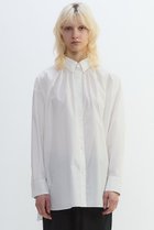 【プレインピープル/PLAIN PEOPLE】のコンパクトツイルギャザーディティールシャツ オフホワイト|ID: prp329100004874245 ipo3291000000036356278