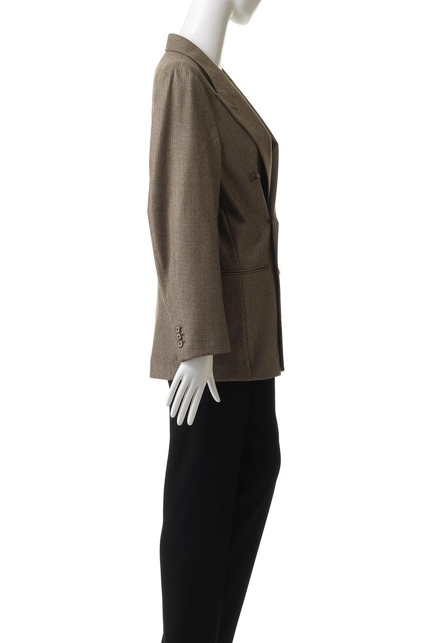 【クチュールドアダム/COUTURE D'ADAM】のガンクラブチェックダブルジャケット 人気、トレンドファッション・服の通販 founy(ファニー) ファッション Fashion レディースファッション Fashion for Women アウター Coat / Outerwear Collection レディースジャケット・軽アウター Jackets クラシック Classic, Timeless Style ジャケット Jacket, Outerwear チェック Check, Plaid, Tartan ドレス Dress, One-Piece ハンド Hand, Handmade other-3|ID: prp329100004874261 ipo3291000000036356411