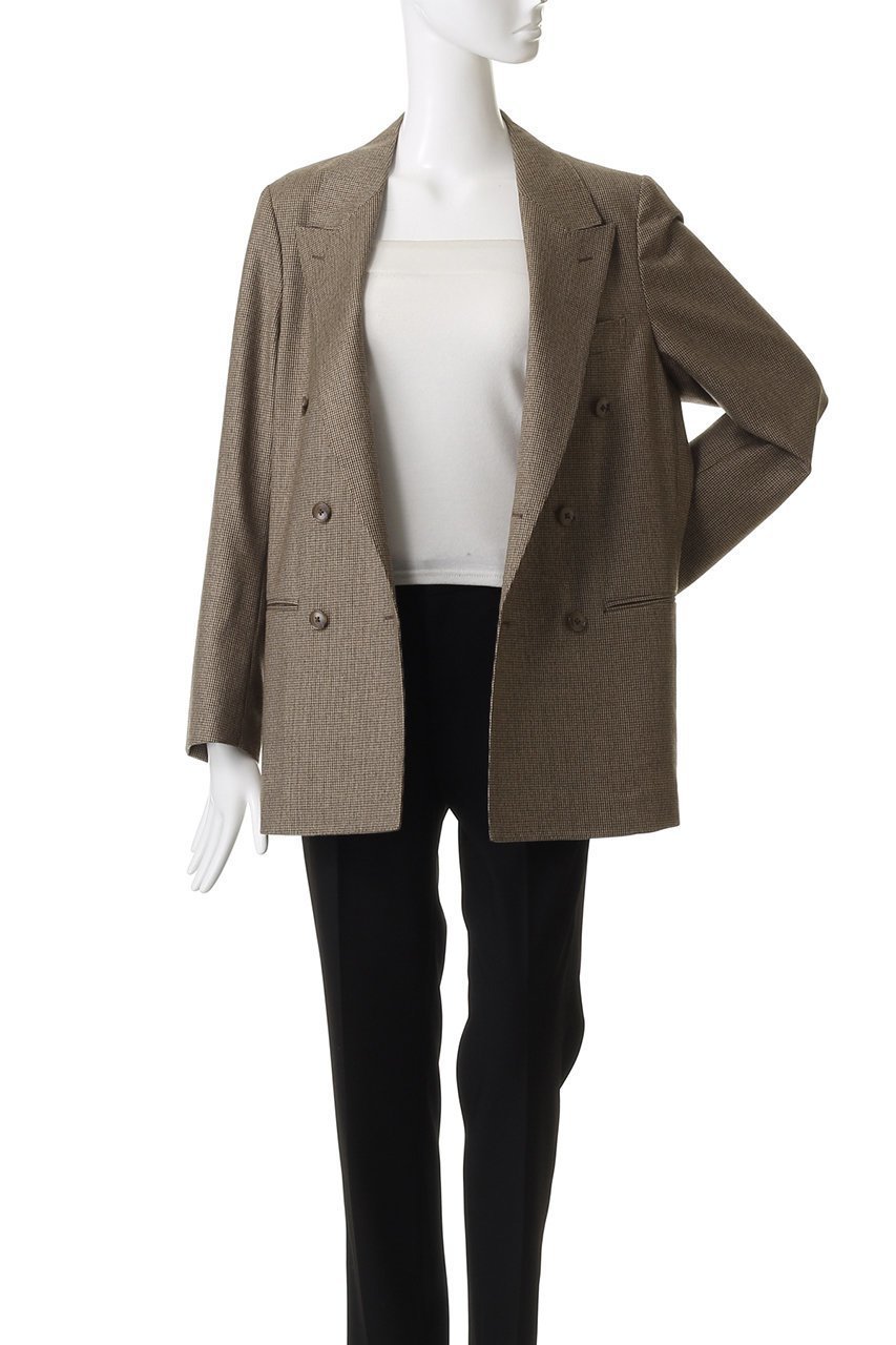 【クチュールドアダム/COUTURE D'ADAM】のガンクラブチェックダブルジャケット 人気、トレンドファッション・服の通販 founy(ファニー) ファッション Fashion レディースファッション Fashion for Women アウター Coat / Outerwear Collection レディースジャケット・軽アウター Jackets クラシック Classic, Timeless Style ジャケット Jacket, Outerwear チェック Check, Plaid, Tartan ドレス Dress, One-Piece ハンド Hand, Handmade other-7|ID: prp329100004874261 ipo3291000000036356415