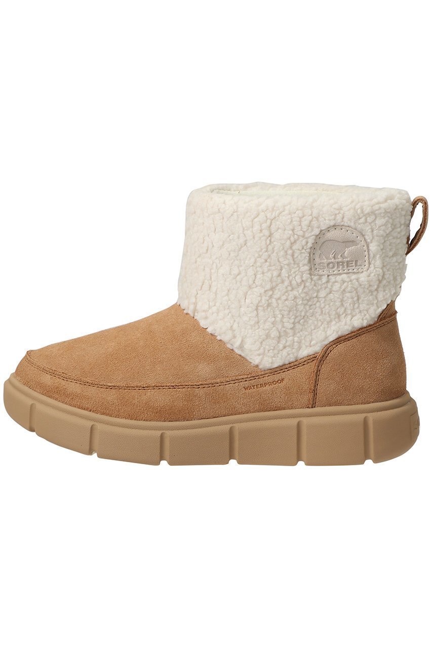 【ソレル/SOREL】のソレルエクスプローラー3 スリッポンコージーウォータープルーフ インテリア・キッズ・メンズ・レディースファッション・服の通販 founy(ファニー) 　ファッション　Fashion　レディースファッション　Fashion for Women　ウォーター　Water　シューズ　Shoes, Footwear　ショート　Short, Short Length　A/W・秋冬　Autumn/Winter　軽量　Lightweight, Ultra Light　Tawny Buff・ Sea Salt|ID: prp329100004874266 ipo3291000000036356444